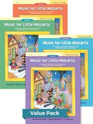 Music for Little Mozarts Halloween Fun! Books 1-4 Value Pack piano sheet music cover Thumbnail
